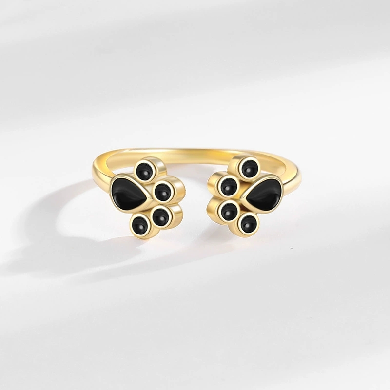 Minimalist Ring Stackable - خاتم جديد على شكل مخلب قطة