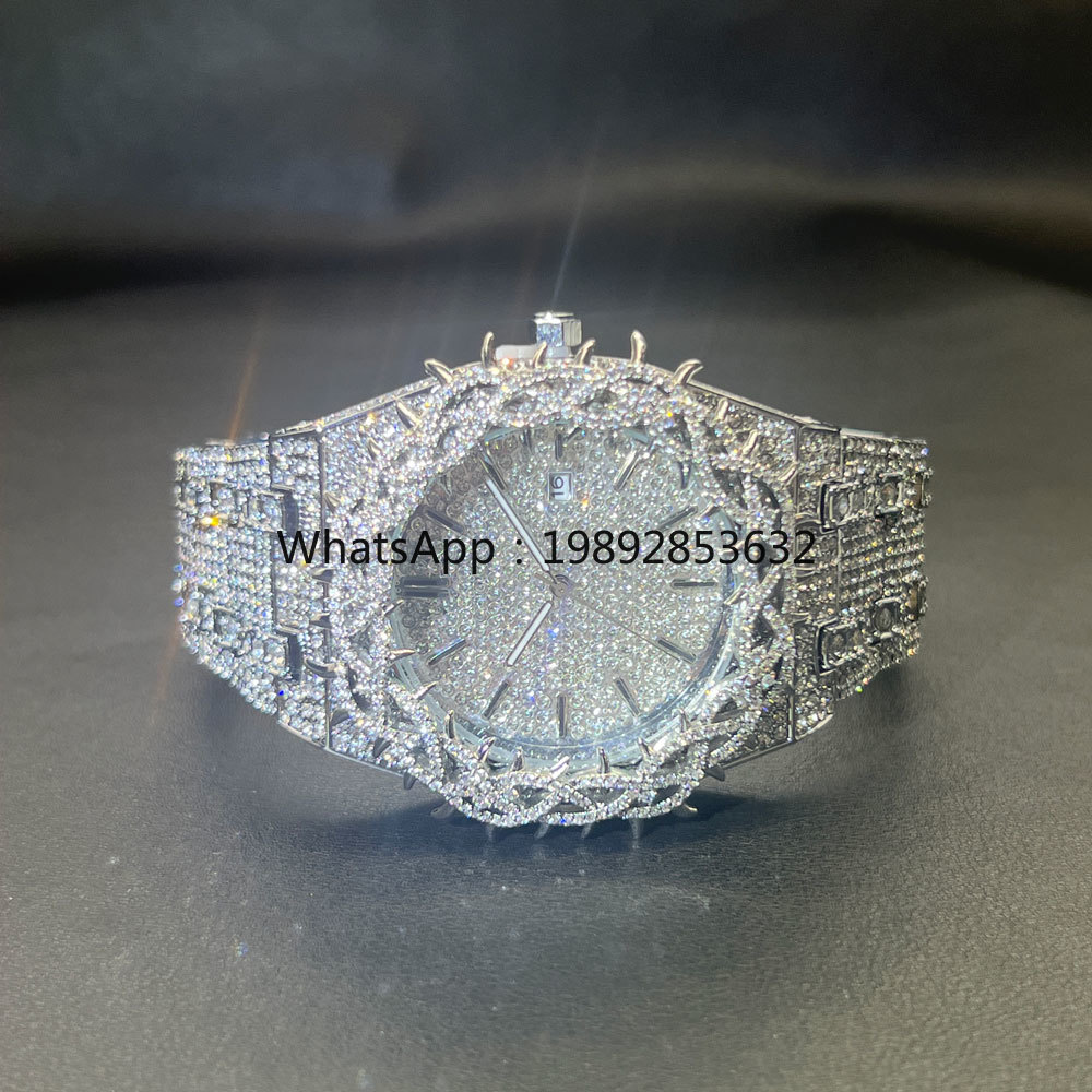 Jewelry Watches Brands - ساعات MISSFOX الأنيقة المرصعة بالألماس الكامل