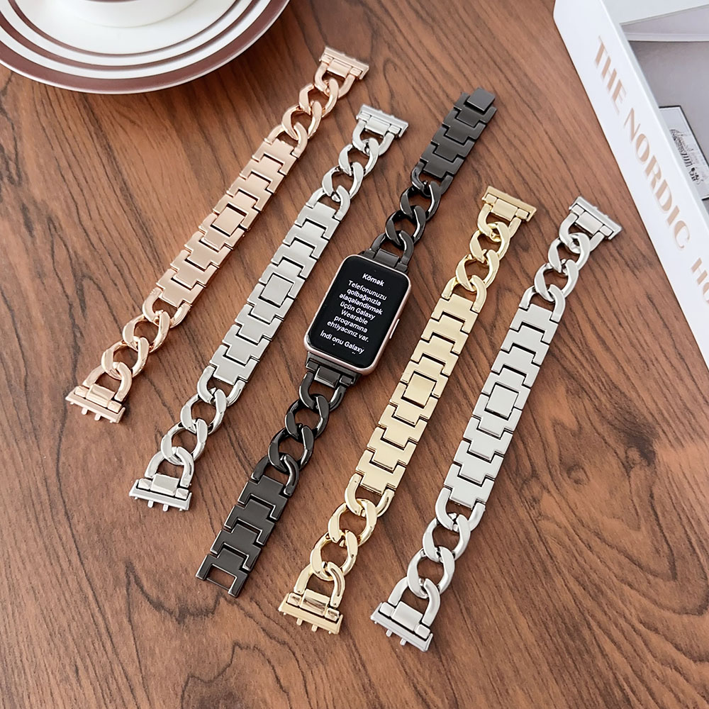Italian Jewelry Watches - سوار سلسلة معدني بديل للرجال والنساء