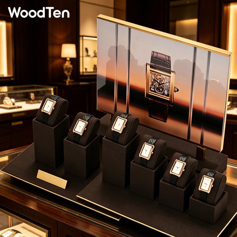 Jewelry Organizer Watches - حامل ساعة من الألياف الدقيقة من