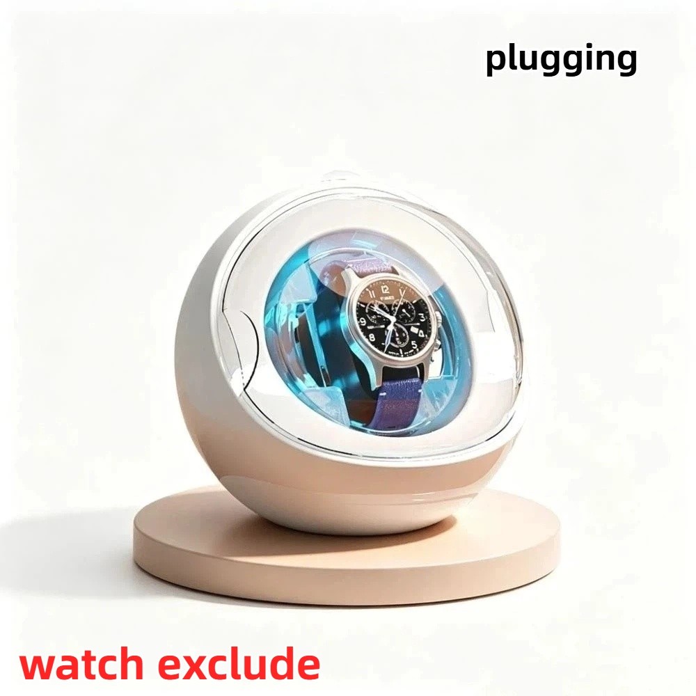Automatic Watch Winder - جهاز لف الساعات ثنائي الاستخدام للشحن