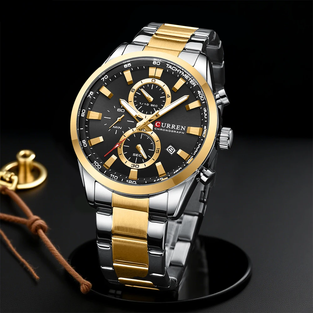Jewellery Watch - CURREN ساعات كوارتز كرونو رياضية كاجوال