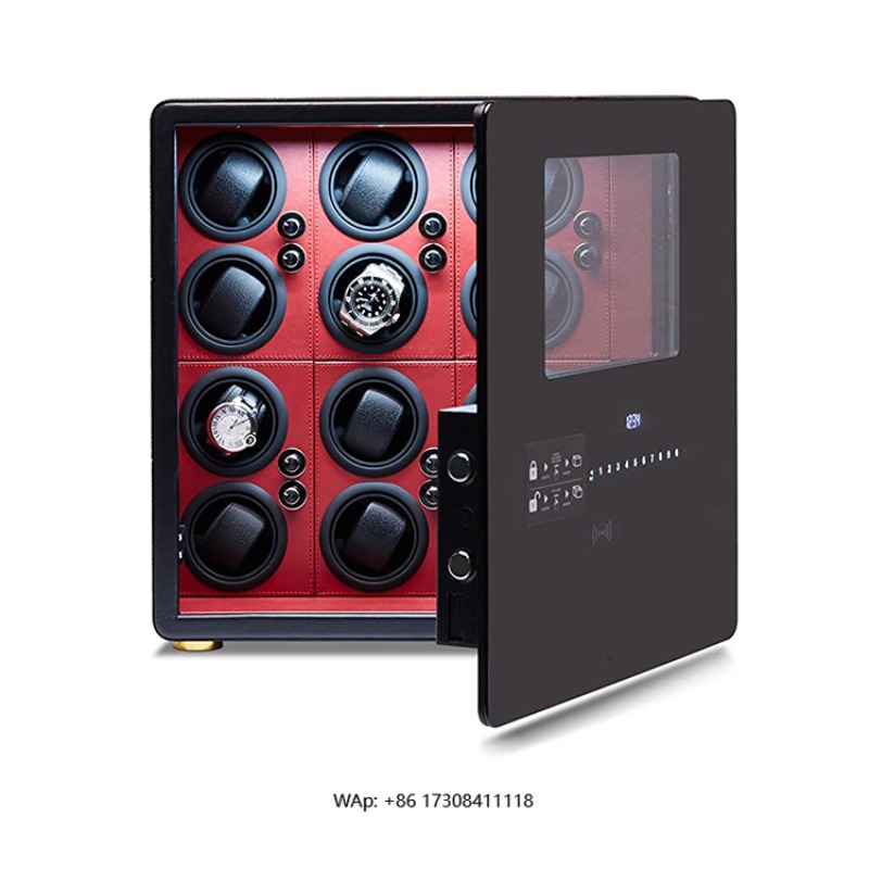 Automatic Watch Winder - صندوق فاخر لحفظ ولف الساعات بـ