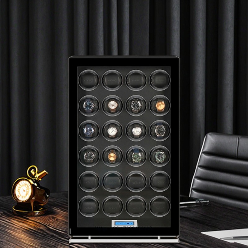 Automatic Watch Winder - صندوق تدوير ساعات أوتوماتيكي فاخر ومتين