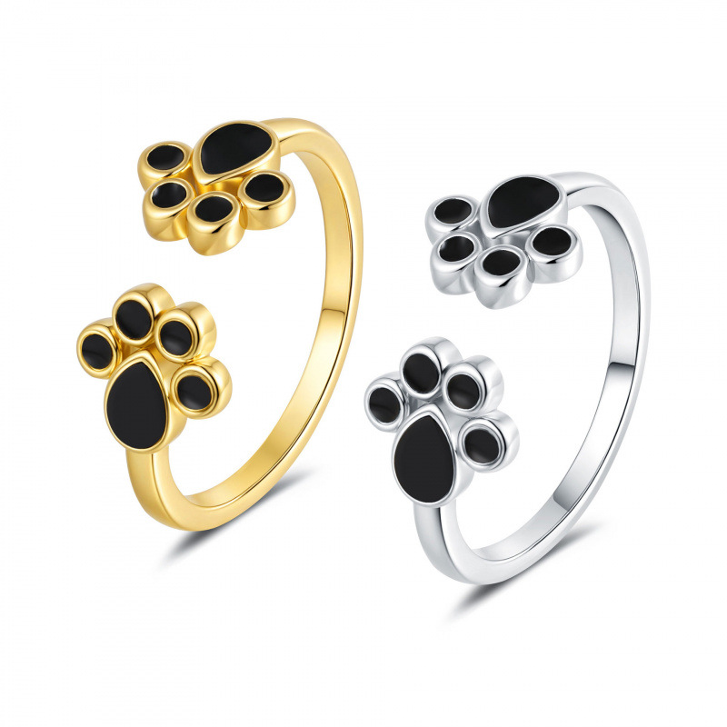 خاتم جديد على شكل مخلب قطة لطي - مراجعة Minimalist Ring Stackable وسعره