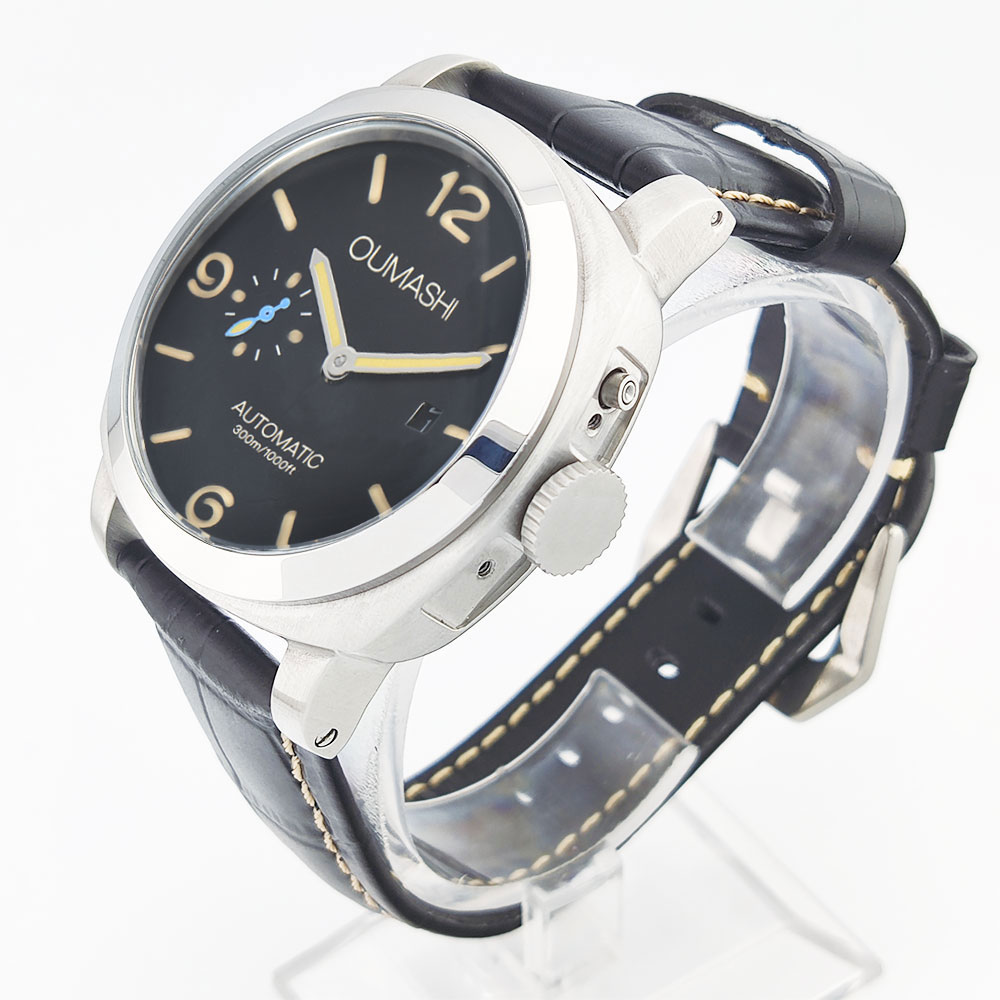 ساعة رجالية 44 ملم بحركة سيجل  - مراجعة Jewellery Watch وسعره
