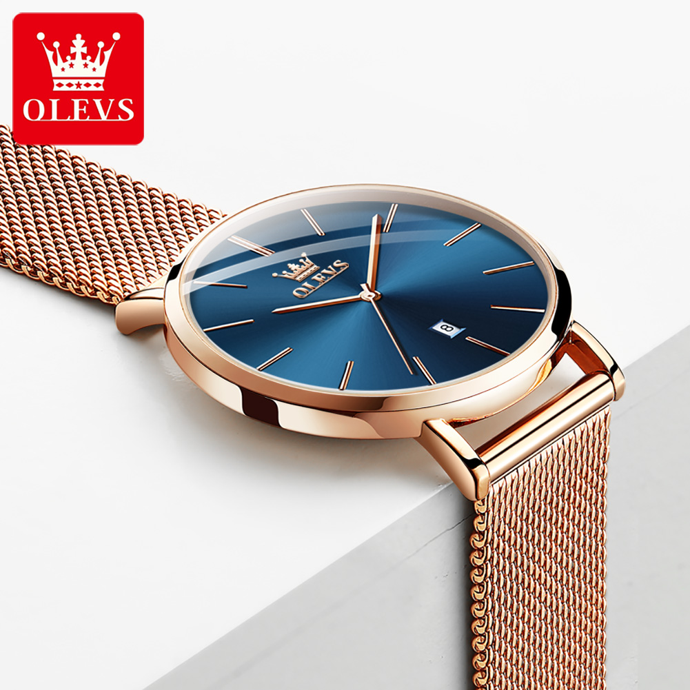 OLEVS ساعة نسائية 5869 أنيقة م - مراجعة Jewellery Watch وسعره