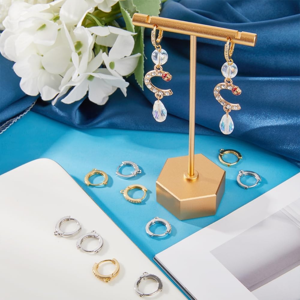 1 صندوق 12 قطعة خطاف Leverback - مراجعة Hoop Earrings وسعره