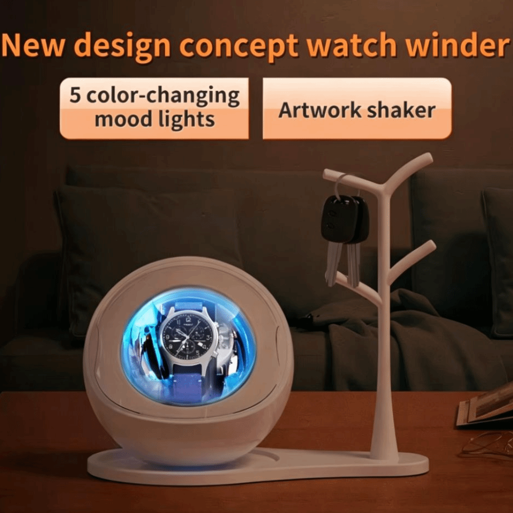جهاز لف الساعات ثنائي الاستخدا - مراجعة Automatic Watch Winder وسعره