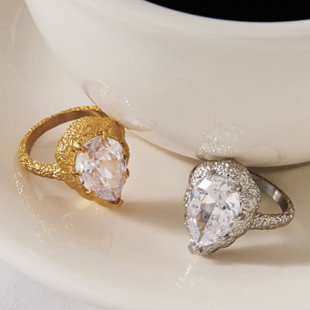 خاتم YHTOT بسيط مطلي بالذهب عي - مراجعة Minimalist Ring Stackable وسعره