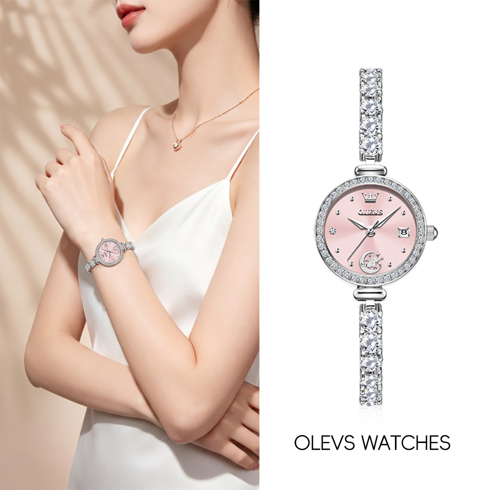 ساعة OLEVS 2998 أصلية للنساء م - مراجعة Jewellery Watch وسعره