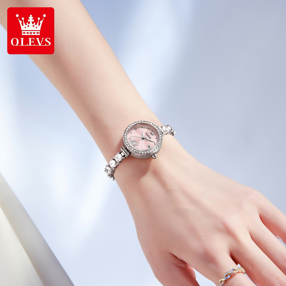 ساعة OLEVS 2998 أصلية للنساء م - مراجعة Jewellery Watch وسعره