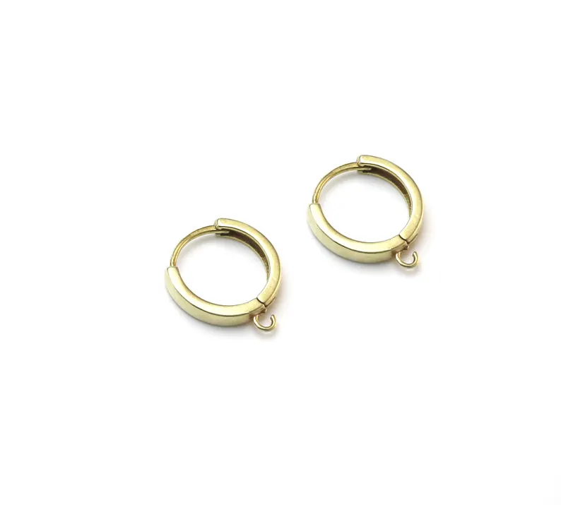 10 قطع من حلقات الأذن النحاسية - مراجعة Hoop Earrings وسعره