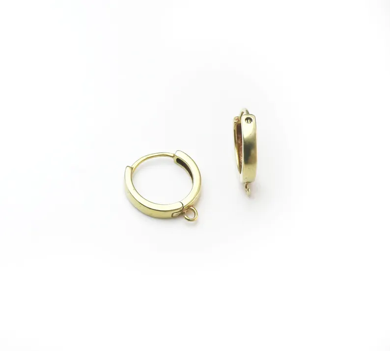 10 قطع من حلقات الأذن النحاسية - مراجعة Hoop Earrings وسعره
