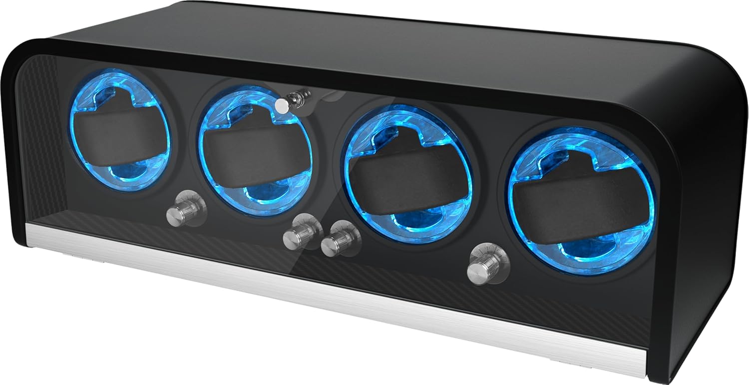 ملفاف ساعة للساعات الأوتوماتيك - مراجعة Automatic Watch Winder وسعره