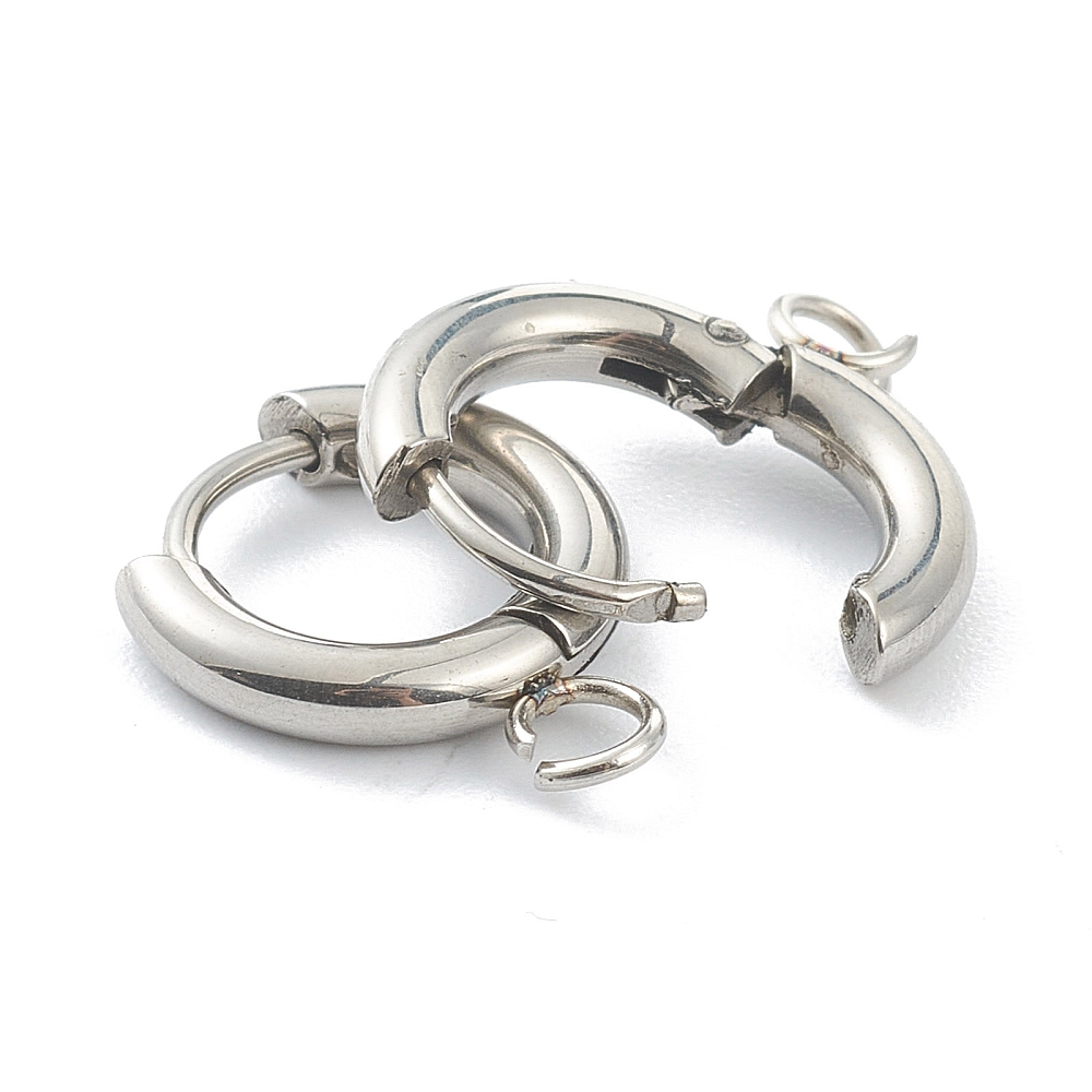 10 قطع من خطافات الأقراط الدائ - مراجعة Hoop Earrings وسعره