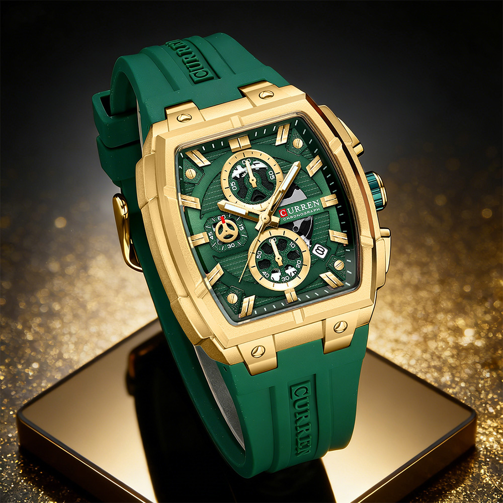 ساعة CURREN الفاخرة للرجال، سا - مراجعة Jewellery Watch وسعره