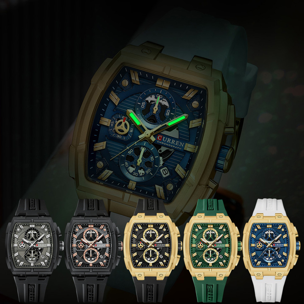 ساعة CURREN الفاخرة للرجال، سا - مراجعة Jewellery Watch وسعره