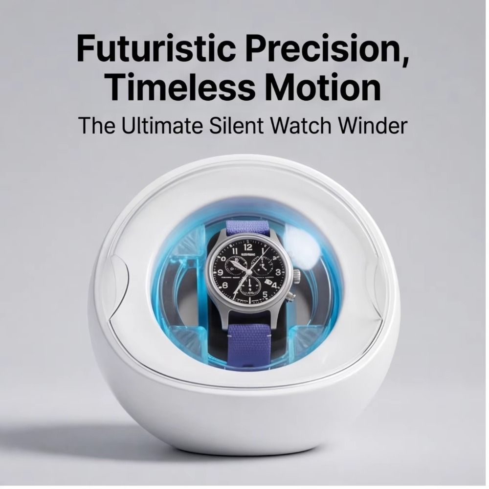 جهاز لف الساعات ثنائي الاستخدا - مراجعة Automatic Watch Winder وسعره