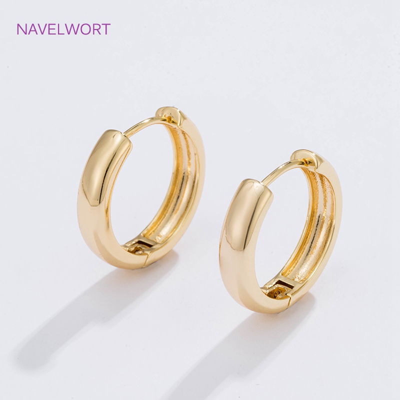 6 أحجام من الأقراط الدائرية ال - مراجعة Hoop Earrings وسعره