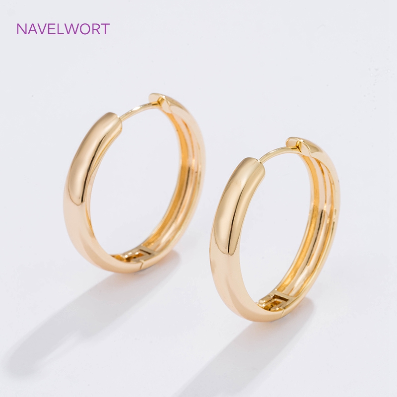 6 أحجام من الأقراط الدائرية ال - مراجعة Hoop Earrings وسعره