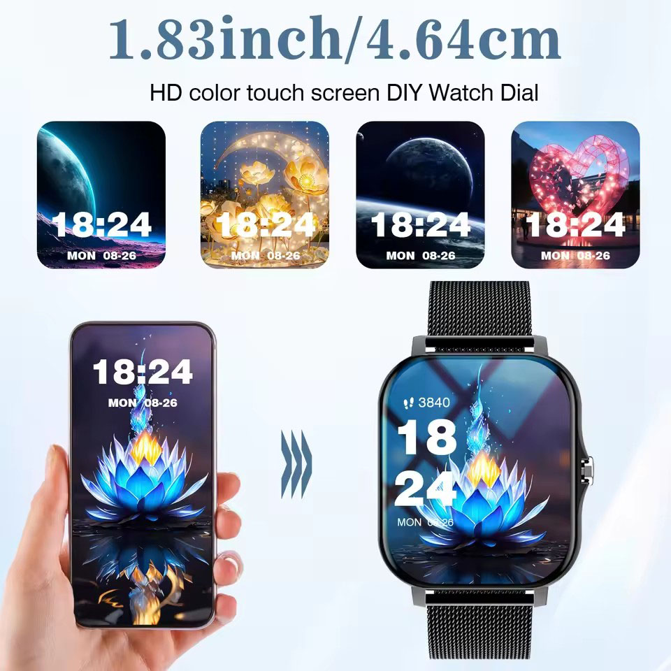 ساعة ذكية جديدة 2026 مع خاصية  - مراجعة Italian Jewelry Watches وسعره
