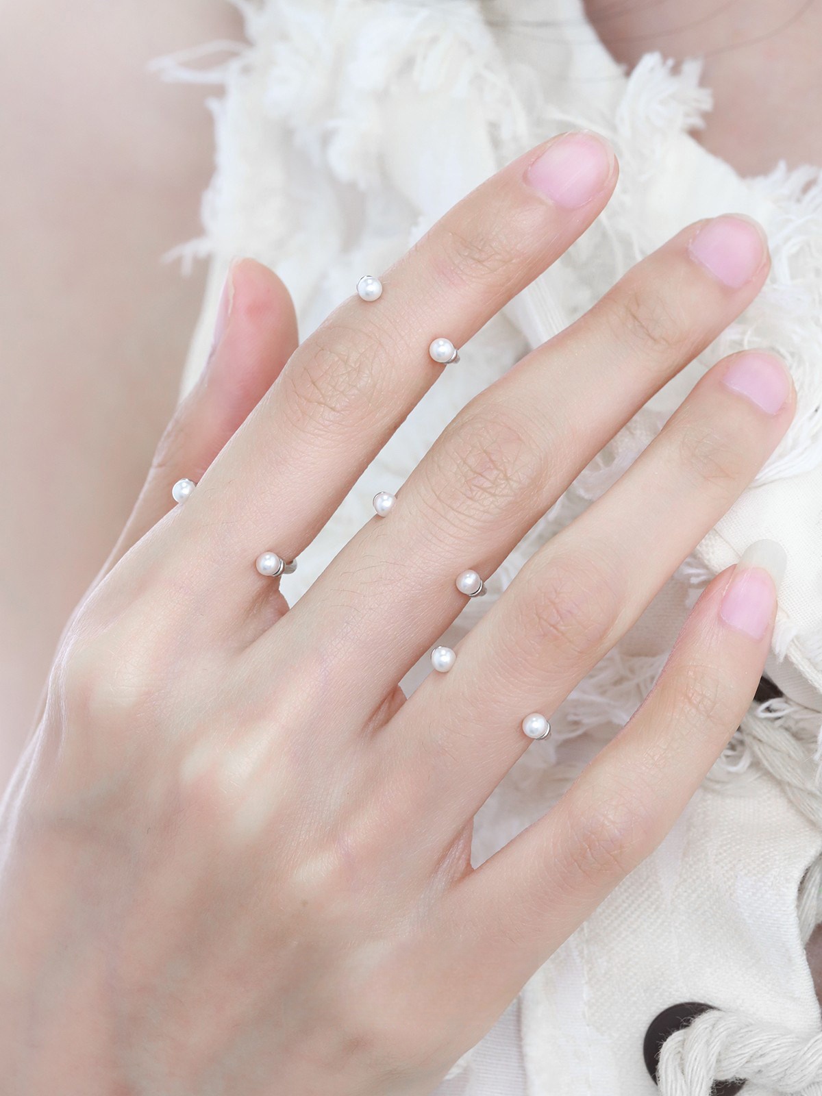 F.I.N.S الحد الأدنى 925 خاتم ف - مراجعة Minimalist Ring Stackable وسعره