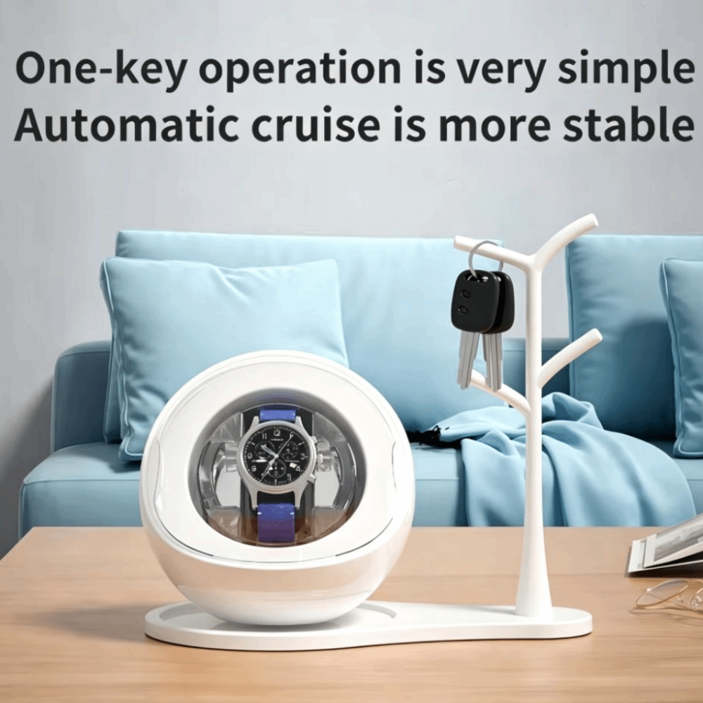 جهاز لف الساعات ثنائي الاستخدا - مراجعة Automatic Watch Winder وسعره