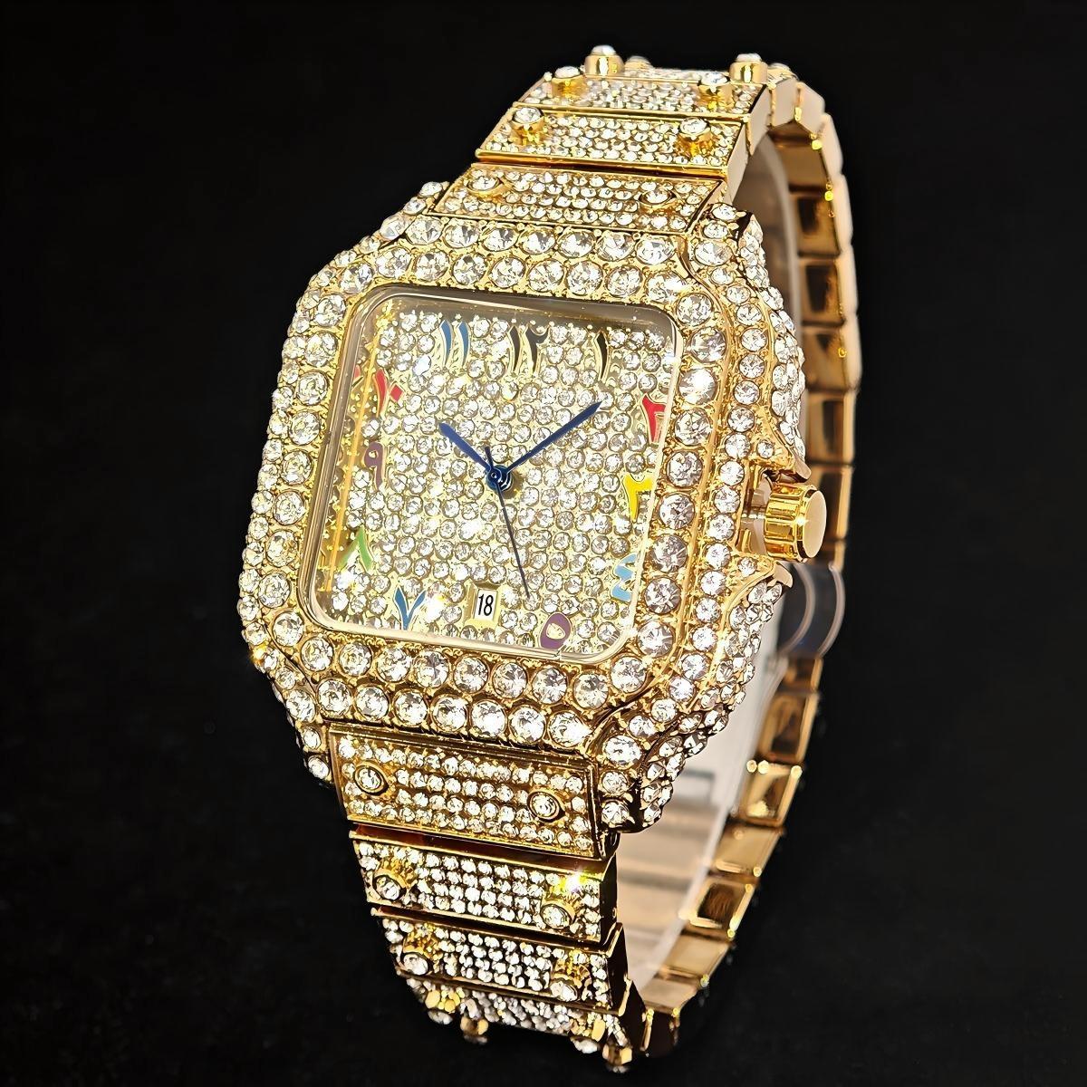 حار موضة UNIGUET كامل الماس مث - مراجعة Jewelry Watches Brands وسعره