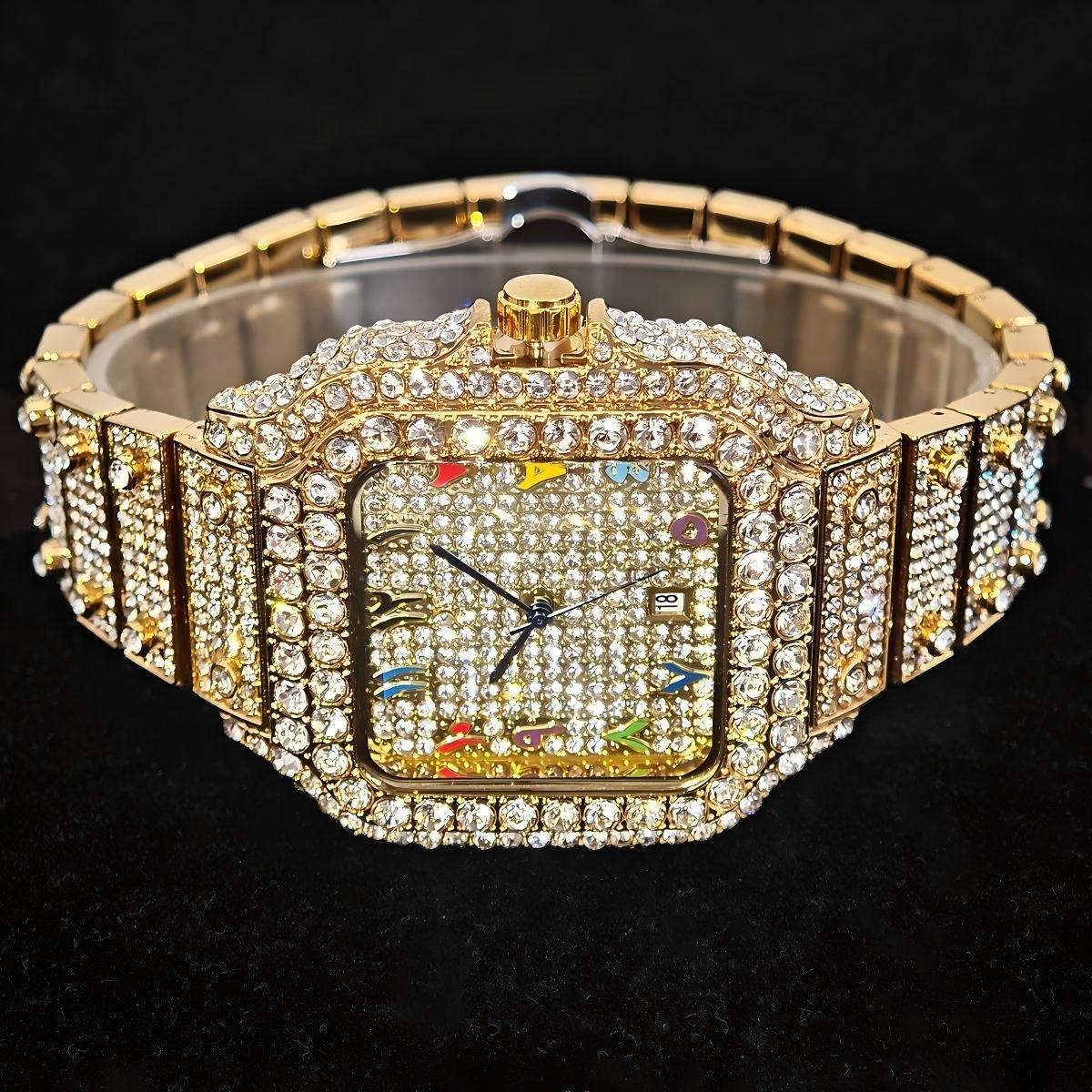 حار موضة UNIGUET كامل الماس مث - مراجعة Jewelry Watches Brands وسعره
