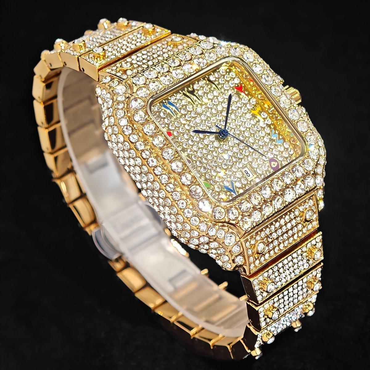 حار موضة UNIGUET كامل الماس مث - مراجعة Jewelry Watches Brands وسعره