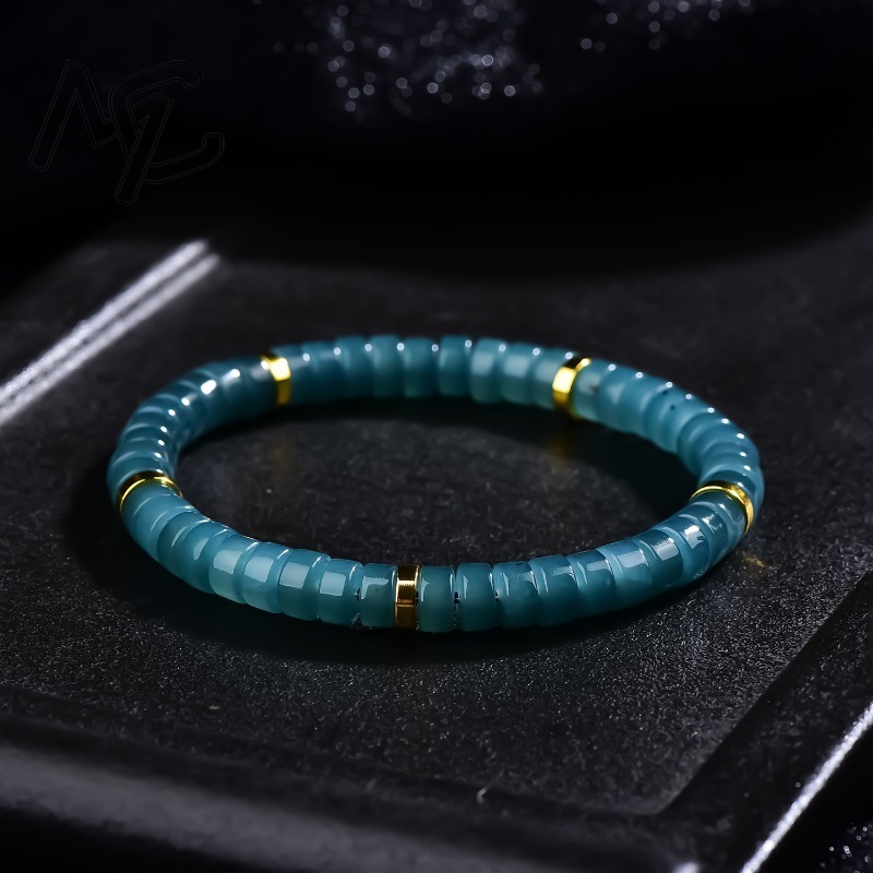 سوار من خرز اليشم الطبيعي الأز - مراجعة Jewelry & Watches Spółka Z Ograniczoną Odpowiedzialnością Sp Z Oo وسعره