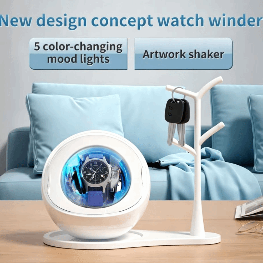 جهاز لف الساعات الأوتوماتيكي ث - مراجعة Automatic Watch Winder وسعره