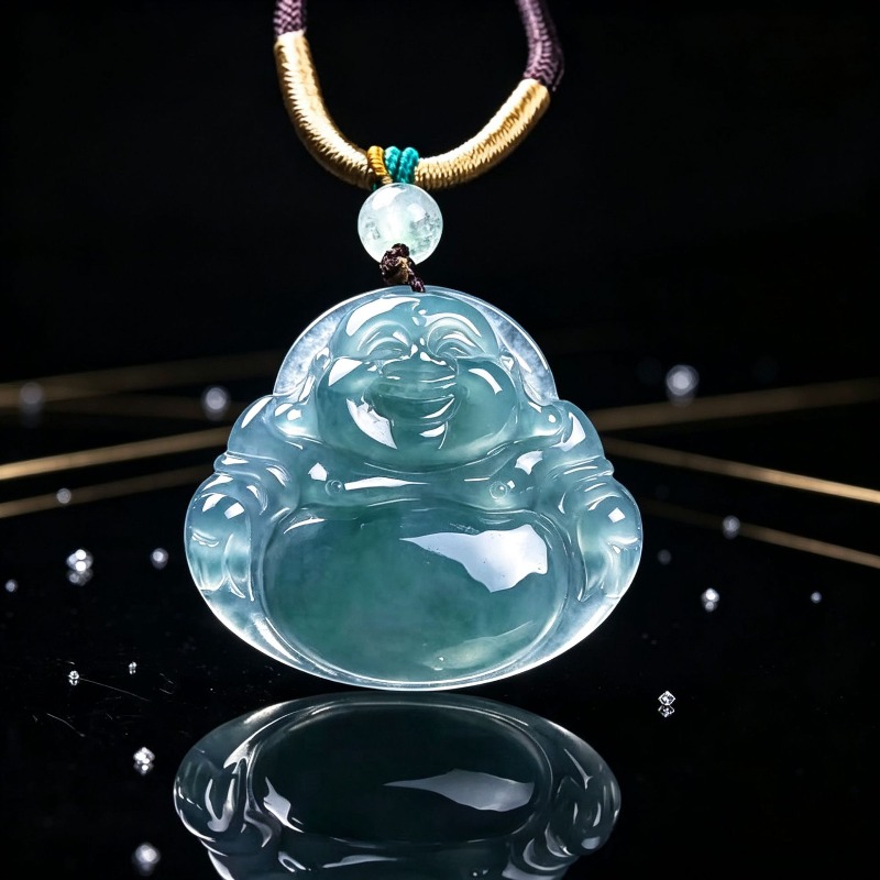 قلادة بوذا من اليشم الطبيعي ال - مراجعة Jewelry & Watches Spółka Z Ograniczoną Odpowiedzialnością Sp Z Oo وسعره