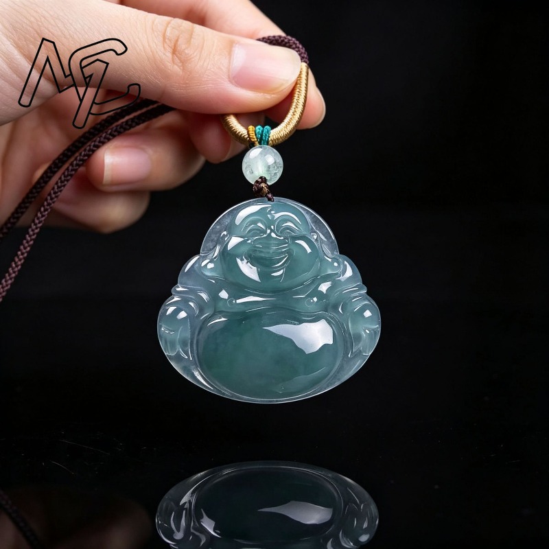 قلادة بوذا من اليشم الطبيعي ال - مراجعة Jewelry & Watches Spółka Z Ograniczoną Odpowiedzialnością Sp Z Oo وسعره
