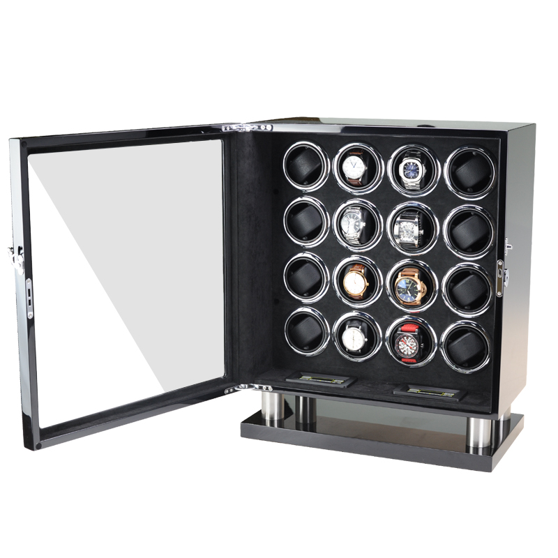صندوق آلي فاخر لتدوير الساعات  - مراجعة Automatic Watch Winder وسعره