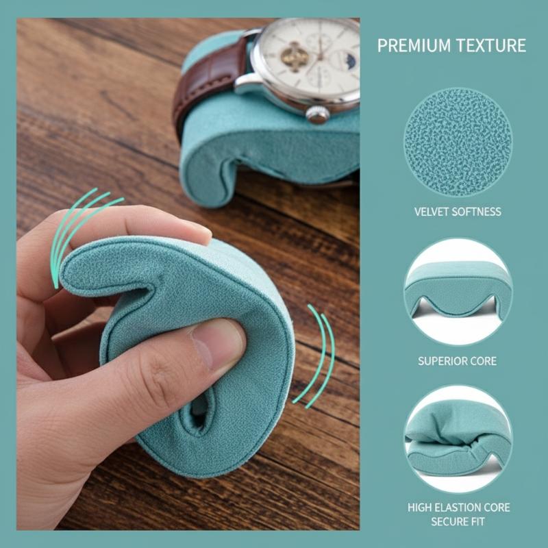 وسادة أنيقة ناعمة من الفانيلا  - مراجعة Jewelry Organizer Watches وسعره
