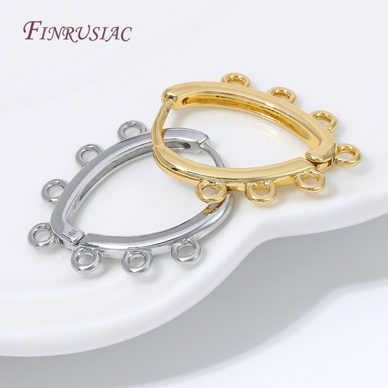 أقراط هوجي مطلية بالذهب عيار 1 - مراجعة Hoop Earrings وسعره