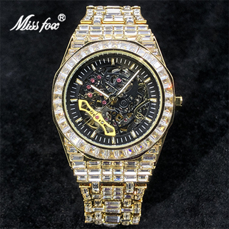 MISSFOX-ساعة ميكانيكية للرجال  - مراجعة Jewelry Watches Brands وسعره