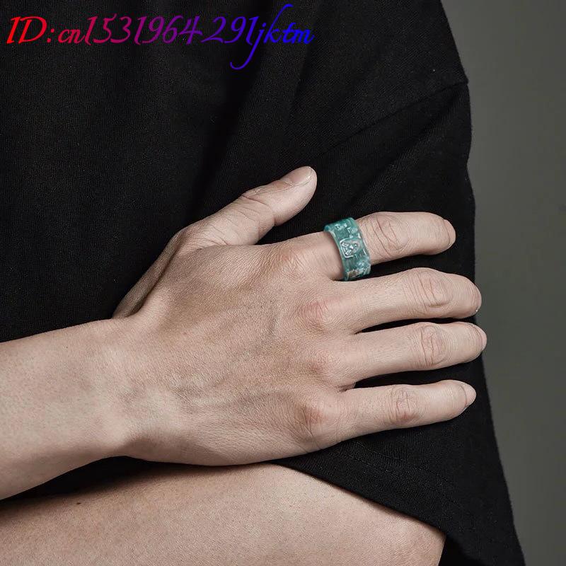 خاتم بوذا من اليشم البورمي الط - مراجعة Jewelry & Watches Spółka Z Ograniczoną Odpowiedzialnością Sp Z Oo وسعره