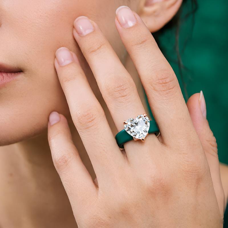 خاتم سيليكون بتصميم قلب مينيما - مراجعة Minimalist Ring Stackable وسعره